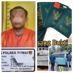 Polres Dumai tangkap seorang pria terkait penyelundupan 7 calon pekerja migran