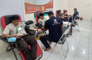 Rutinkan donor darah, Apical Dumai sumbang 292 kantong ke PMI