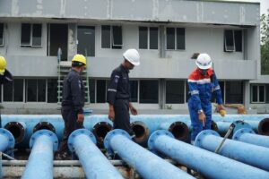 Pelajar SMK Negeri 5 Dumai pelajari sistem air bersih Pertamina