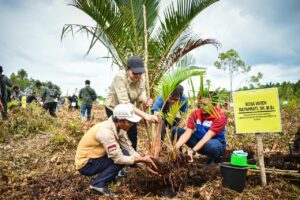 Peringati Hari Lahan Basah, PHR tanam Sagu di Pulau Pedang Meranti