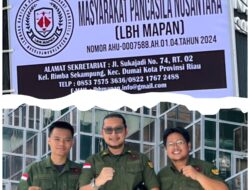 Tepat di Hari Pancasila, LBH MAPAN lahir memberi bantuan hukum gratis ke warga Dumai