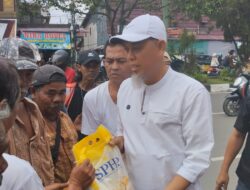 Puluhan Pembecak di Dumai tatap muka dan curhat ke H Paisal