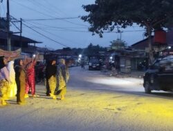 Tolak relokasi pedagang, dua kelompok massa nyaris bentrok di Pasar KM 25 Menggala Sakti Rohil