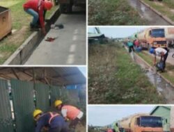 Jumat Ceria Apical Dumai untuk lingkungan kerja sehat dan bersih