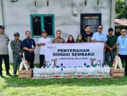 Berbagi berkah Ramadan, Apical salurkan ribuan sembako di Dumai