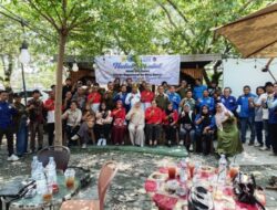 Halal bihalal lintas organisasi wartawan, Plt Ketua PWI Dumai Faisal mengajak jaga marwah profesi