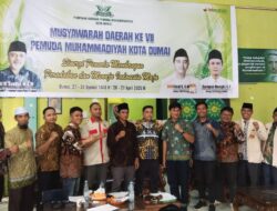 Harry Fadli terpilih sebagai Ketua Pemuda Muhammadiyah Dumai