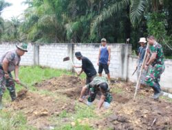 Satgas TMMD Kodim Dumai bangun fasilitas MCK layak bagi warga Blok A Kayu Kapur