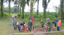 TMMD Kodim Dumai sediakan sumur bor dan MCK di Jalan Pinang Merah