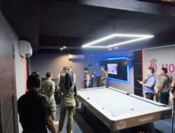 Tim Yustisi Dumai geledah perizinan sejumlah lokasi Billiard, satu tempat ditemukan tidak lengkap