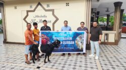 Berbagi Idul Adha, Citymall Dumai serahkan dua ekor hewan kurban ke warga sekitar