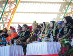 Wujud cinta tanah air, Pelindo Dumai hadiri Ucapara Penurunan Bendera Merah Putih