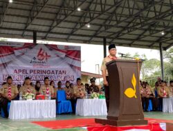 Asisten Hermanto pimpin Upacara HUT Pramuka, Pelindo Dumai dukung pengabdian untuk negeri