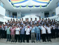 165 pelajar Politeknik Negeri Bengkalis belajar tata kelola dan operasional Pelindo Dumai