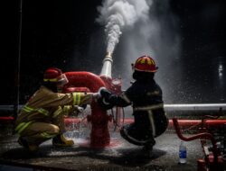 Kilang minyak Pertamina terbakar, Polres Dumai gerak cepat amankan obvitnas dan warga