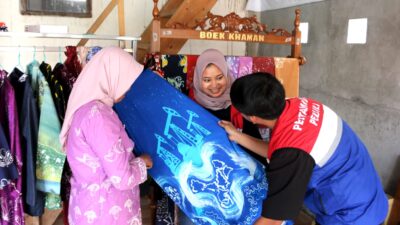 Pembatik binaan Pertamina Rokan lahirkan batik khas Tanah Sumatera