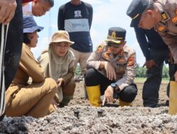 Jelang penanaman serentak, Kapolres Dumai cek kesiapan lahan Jagung Pipil di Medang Kampai