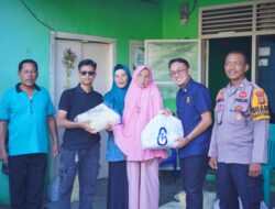 Muda Berbagi dipimpin Viencent salurkan puluhan paket sembako ke warga kurang mampu