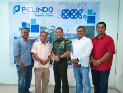 Bos Pelindo Dumai sambut hangat silaturahmi Dandim 0320 Letkol Herman Santoso