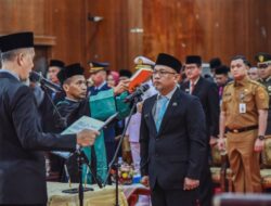 Dilantik Walikota Paisal, Fahmi Rizal resmi gantikan Indra Gunawan jadi Sekda Dumai