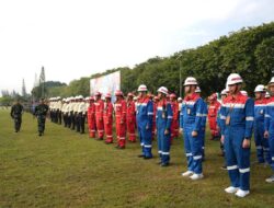 Dandim Dumai pimpin Upacara Kesiapsiagaan Pengamanan Kilang Pertamina RU II