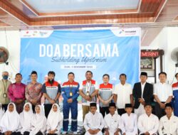 Pertamina Rokan se Sumatera santuni 1.220 anak yatim dan doakan korban bencana banjir