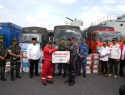 Tepat di HUT ke 68, Kilang Pertamina Dumai kirimkan bantuan bencana Sumatra dengan KRI Gilimanuk-531