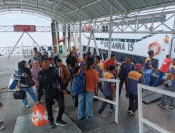 Sudah 15.811 penumpang turun naik di Pelabuhan Dumai jelang Nataru 2026