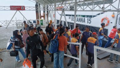 Sudah 15.811 penumpang turun naik di Pelabuhan Dumai jelang Nataru 2026