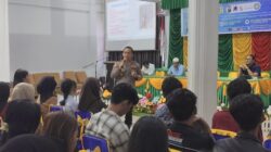 Polres Dumai edukasi mahasiswa dan dosen dalam Kuliah Umum Kampus ITB Riau Pesisir bertema penguatan karakter kebangsaan