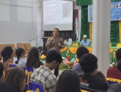 Polres Dumai edukasi mahasiswa dan dosen dalam Kuliah Umum Kampus ITB Riau Pesisir bertema penguatan karakter kebangsaan