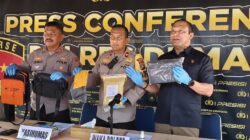 Resnarkoba Polres Dumai tangkap N simpan puluhan paket sabu senilai Rp1,5 miliar
