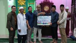 Pertamina Dumai serahkan bantuan rumah ibadah saat Safari Ramadan 2026 di Jaya Mukti dan Bukit Datuk