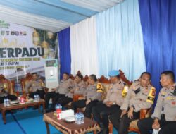 Pastikan pelayanan Idul Fitri berjalan baik, Kombes Ino cek Pos Terpadu Polres Dumai