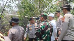 Kapolda Riau ke lokasi Karhutla Dumai dan perintahkan kesiapsiagaan akan potensi bencana ekologis