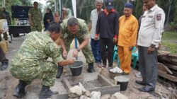 Pangdam Tuanku Tambusai resmikan peletakkan batu pertama pembangunan Jembatan Garuda di Wilayah Kodim Dumai