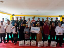 Pertamina Kilang Dumai dan LAMR gelar Pasar Murah dengan 1.000 paket sembako