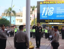 Peringatan Harkitnas 2026 ini, Kapolres Dumai mengajak elemen bangsa jaga generasi muda