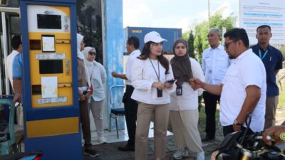Pelindo Dumai gelar pemantauan sistem non tunai pintu masuk terminal