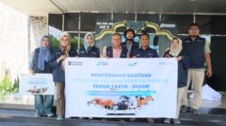 Pelindo Berbagi Kurban di Dumai, warga dan mitra kepelabuhan menerima penyaluran daging