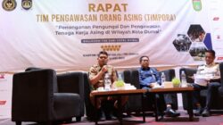 Kantor Imigrasi Dumai gelar rapat koordinasi Tim Pengawasan Orang Asing