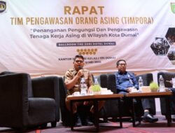 Kantor Imigrasi Dumai gelar rapat koordinasi Tim Pengawasan Orang Asing