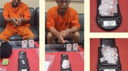 Resnarkoba Polres Dumai tangkap dua pengedar 68 paket kecil sabu dan inex