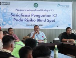 Kolaborasi Pelindo 1 dan Multi Terminal Branch Dumai sosialisasikan penguatan K3 di kepelabuhan