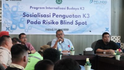 Kolaborasi Pelindo 1 dan Multi Terminal Branch Dumai sosialisasikan penguatan K3 di kepelabuhan
