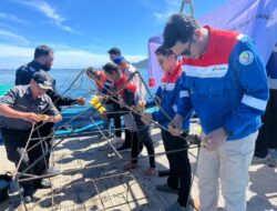 Pertamina Patra IT Teluk Kabung transplantasikan terumbu karang di Pulau Pasumpahan Sumbar