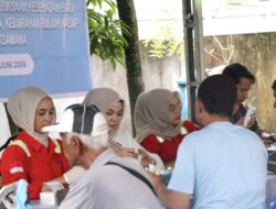 Pelindo Dumai Peduli hadirkan cek kesehatan gratis di Kelurahan Buluh Kasap