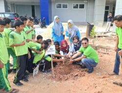 Dukung penghijauan kota, Pelindo Dumai aktif kegiatan penanaman pohon