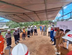 Pertamina Hulu Rokan memulai perbaikan Jalan Lintas Pinang Kubu sepanjang 15 kilometer