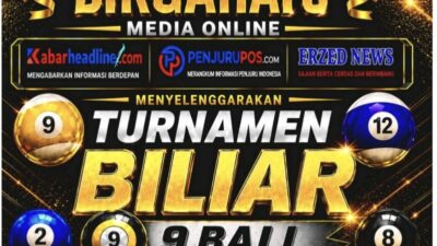 Tiga Media Online berencana gelar Turnamen Biliar Riau Sumbar di Sapphire Dumai